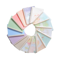 A5/B5 Macaron Loose-Leaf Notebook with 20/26 Holes, Creative Student Journal and Planner