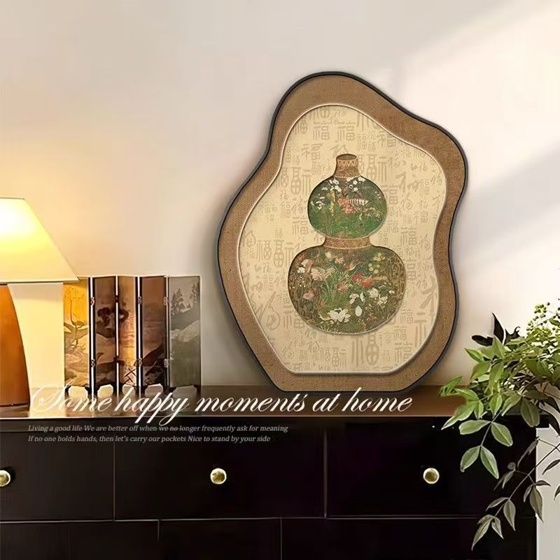 Vintage Gourd Desktop Art Decor for TV Cabinet Living Room Entrance