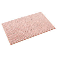 Chenille Short Pile Bath Mat Non-Slip Absorbent Rug for Bathroom and Doorway