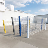 Peach-Post Highway Isolation Fence, PVC Coated Rust-Proof Garden Wire Mesh