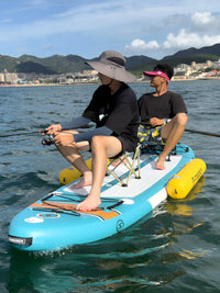 Inflatable SUP Stabilizer Pontoons for Paddleboards and Kayaks, Detachable Side Mount Outriggers for Enhanced Stability