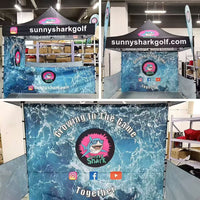 Outdoor Pop-Up Canopy Tent 3x3m for Events, Markets, and Sunshade