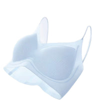 Invisible Wireless Push-Up Bra for Small Busts, Seamless Backless Design, Cool and Thin for Summer
