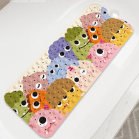 Non-Slip Suction Cup Bath Mat for Shower and Bathtub, Safety Mat for Kids and Seniors