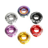 Aluminum Alloy Crank Arm Fixing Bolt for Mountain Road Fixed Gear Bicycles M15/M18/M19/M20