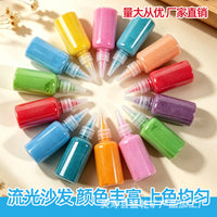Colored Sand for Kids' DIY Art, Sand Painting, and Bottle Art - 120g Bottles