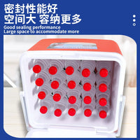 Medical Grade Portable Insulated Cooler Box for Blood and Medicine Transport, 2-8℃
