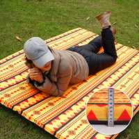 Self-Inflating Double Camping Mat with Dual Air Valves, Thickened Moisture-Proof Pad for Outdoor Activities and Naps