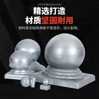 Galvanized Square/Round Tube Post Caps for Fences and Railings