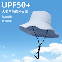 Women's Summer UV Protection Bucket Hat with Wide Brim, Foldable Sun Hat