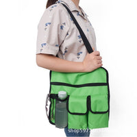 Outdoor Beach Chair Hanging Storage Bag Waterproof Oxford Cloth Shoulder Seat Side Organizer