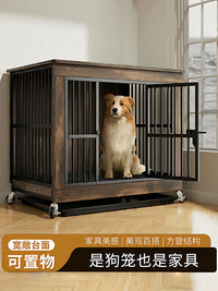 New Large Dog Crate Medium Pet Cage Indoor Small Dog Luxury Kennel