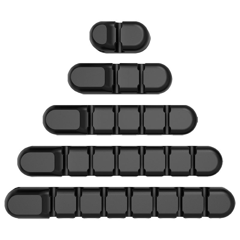 Desktop Cable Organizer Clips Set for Mouse, USB, and Charging Cords