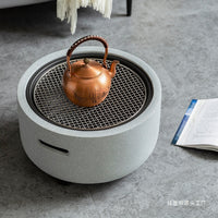 Outdoor Charcoal Grill and Fire Pit for Patio and Indoor Use