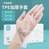 Disposable Food Grade Plastic Gloves for Kitchen and Catering, Waterproof and Oil-proof