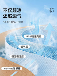 2026 New Ice Silk Cooling Mat Summer Rattan Bamboo Grass Mat A-Class Mother-Infant Soft Fitted Sheet Style
