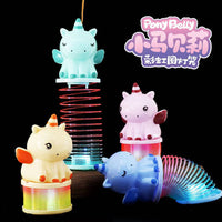 Little Pony Belly Baby Rainbow Ring Lantern Stacking Toy