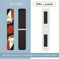 Cute Cat Magnetic Bookmarks, 5-Pack, Double-Sided Magnetic Page Markers for Students
