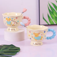 Ceramic Coffee Mug Gift Set with Gift Bag and Box, High-Value Design, Birthday Present, Water Cup