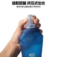 Foldable TPU Soft Water Bottle for Outdoor Sports, Camping, Cycling, Running, Marathon