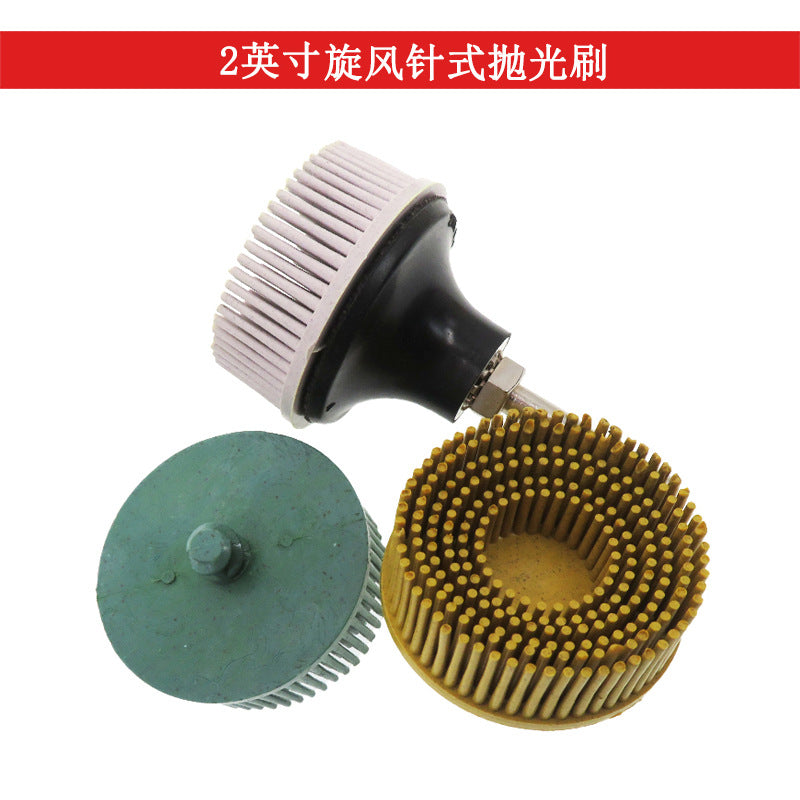2-inch Cyclone Abrasive Polishing Brush for Grinding and Deburring