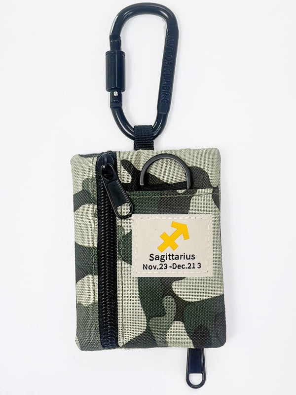 Minimalist Outdoor Tactical Coin Purse with Zipper for Camping Hiking Fishing Keys Headphones