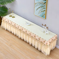 New Chinese Style Lace TV Cabinet Dust Cover Rectangular Living Room Tablecloth Tea Table Mat