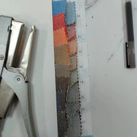 Two-Tone Fine Herringbone Twill Fabric for Apparel and Footwear
