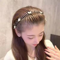 Camellia Butterfly Hair Comb Clips for Flyaways and Updos, 2026 New Design