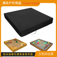 Outdoor Square Sandbox Cover Waterproof UV Protection Garden Kids Toy Sandpit Pool Cover