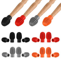 Drumstick Silicone Practice Tips for Noise Reduction, 2-Pack