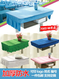 Waterproof Fabric Desk Cover for Primary School Students, 40x60cm Blue Classroom Desk Cloth