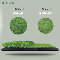 Golf Hitting Mat for Indoor/Outdoor Practice - Anti-Slip Rubber Base