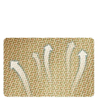 Pet Cooling Mat Rattan Weave Ice Pad for Cats and Dogs, Summer Heat Relief Bed