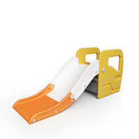 Kids' Foldable Indoor/Outdoor Slide & Step Stool Combo