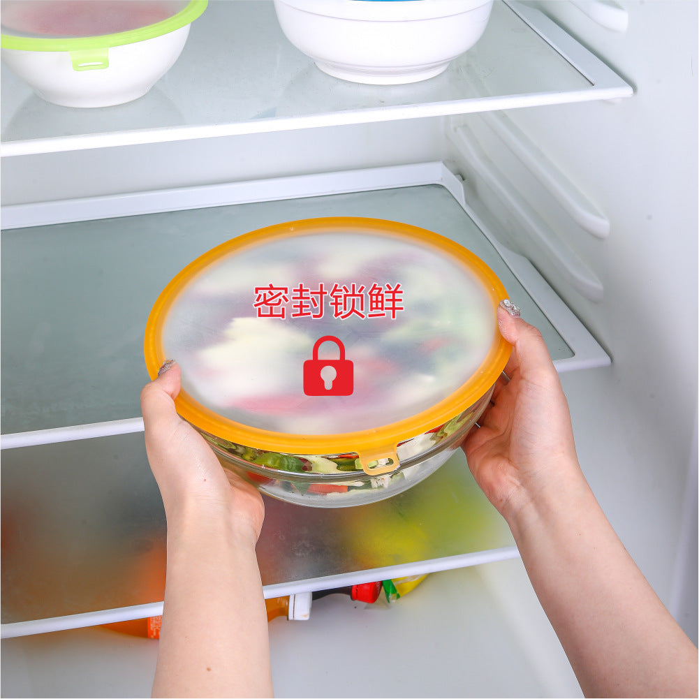 Reusable Food Cover Lid, Microwave-Safe Splash Guard for Bowls and Plates