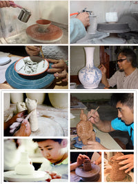 Rotating Turntable for Pottery, Sculpture, and Painting - Cast Iron & Aluminum Alloy Options