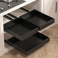 Pull-Out Under-Sink Cabinet Organizer Rack for Kitchen Storage