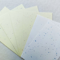 120g Imported Colored Porcelain Paper for Stationery, Scrapbooking, and Calligraphy - Various Sizes, Light Colors
