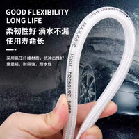 High-Pressure Sewer Jetter Hose Kit with Nozzle for Drain Cleaning