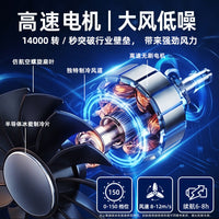 Portable Waist Fan with Power Bank and Flashlight Function for Outdoor Camping and Work