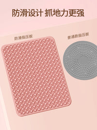 Acupressure Foot Massage Mat Soft Silicone Indoor Jogging Pad