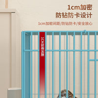 Foldable Metal Poultry Cage for Chicks Quails Pigeons Ducks