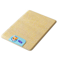 Pet Cooling Mat for Dogs, Breathable Rattan Weave Summer Sleeping Pad for Small to Large Dogs