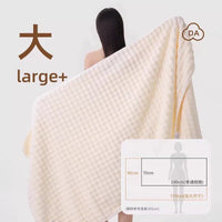 Thickened 7A Grade Cotton Bath Towel Set for Adults - Super Absorbent, Quick Dry, Lint-Free
