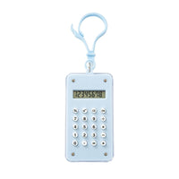 Mini Labyrinth Calculator Keychain, Portable Macaron Color Pocket Calculator