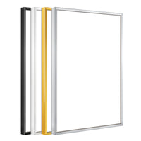 A4/A3 Aluminum Alloy Magnetic Poster Frame with Pull-Out Design for Advertising and Art Display