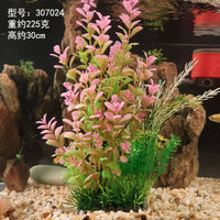 Aquarium Plastic Artificial Plant Ornament for Fish Tank Decoration