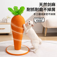 Cat Scratching Post with Sisal Rope and Play Tower for Large Cats