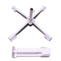 Outdoor Cross Base or Water-Filled Umbrella Stand for Patio Market Umbrella